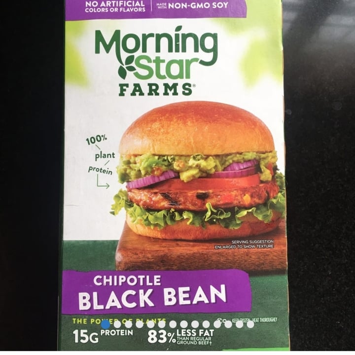 photo of MorningStar Farms Black Bean Burgers shared by @ppohlman on  20 Jun 2021 - review