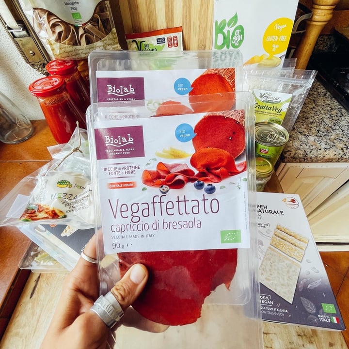 photo of Biolab Affettato vegano bresaola shared by @wellnesswithbrina on  24 Mar 2022 - review