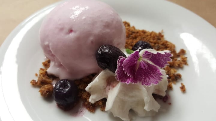 photo of De Raíz Cocina Café Helado de rosas shared by @luliwizard on  27 Aug 2019 - review