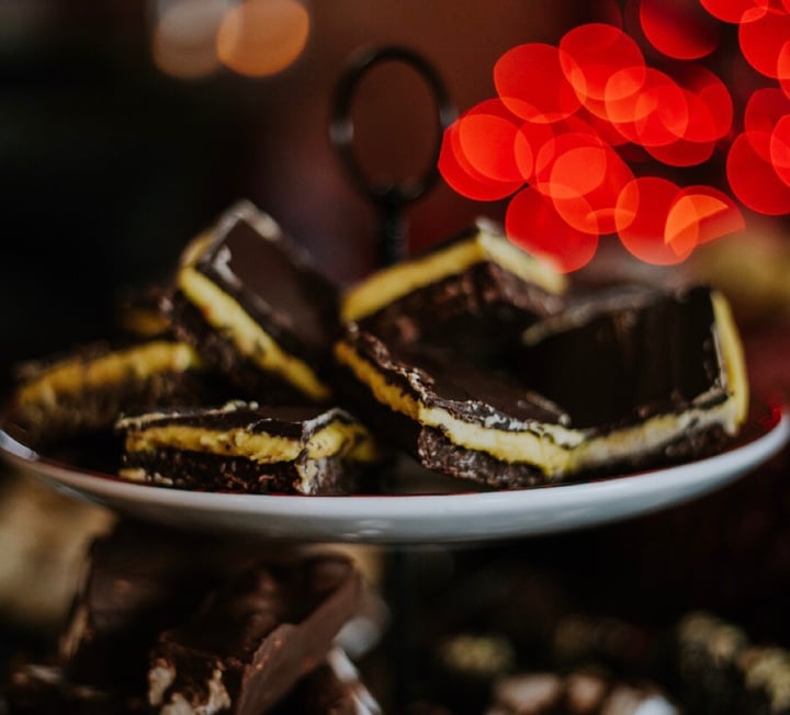 review photo of The Salty Caramel Kitchen Nanaimo Bars shared by @amysoranno on 24 Jan 2019 - review
