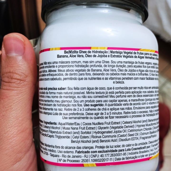 review photo of Lola Cosmetics Bem Dita Ghee shared by @witchfefe on 08 May 2022 - review