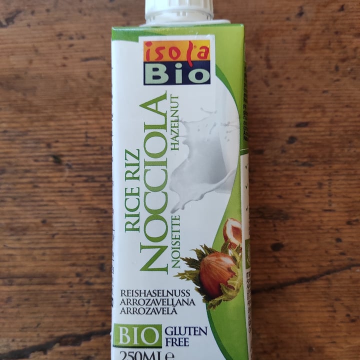 photo of Isolabio Bevanda Riso e Nocciola shared by @tuscanvegan on  04 Jul 2021 - review