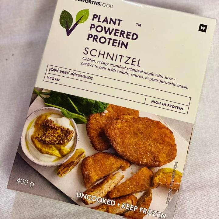 photo of Woolworths Food Woolworths Plant Powered Schnitzel shared by @feelin-vegan on  28 Nov 2021 - review