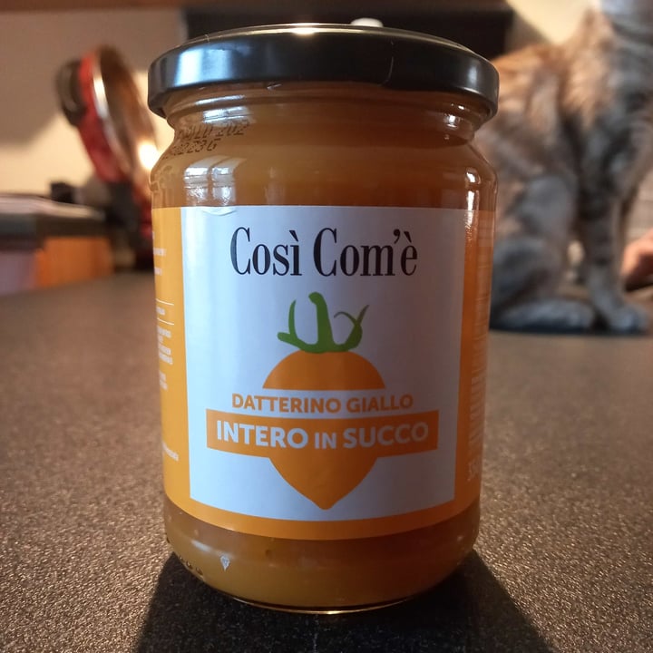 review photo of Così com'è Datterino Giallo Intero in Succo shared by @lalessialeggieri on 15 Apr 2022 - review