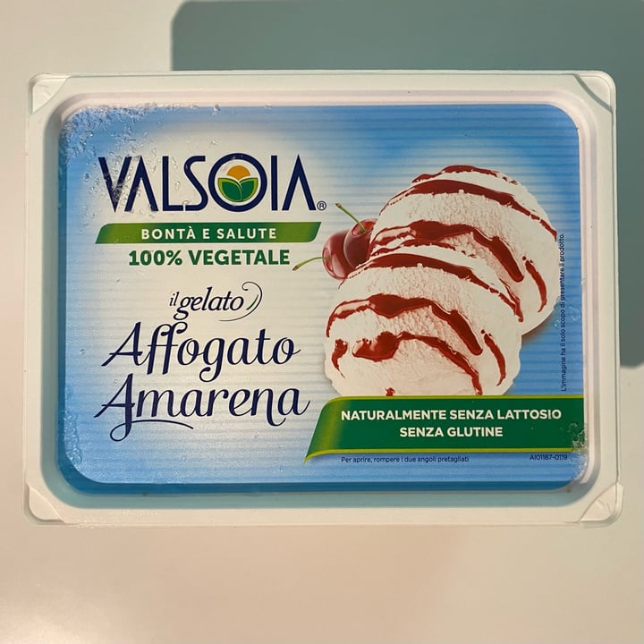photo of Valsoia Il gelato Affogato Amarena shared by @vanillac on  20 Oct 2022 - review