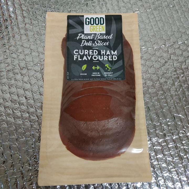 review photo of Good & Green Plant Based Deli Slices Cured Ham Flavoured shared by @cristinaroes on 28 Jan 2021 - review