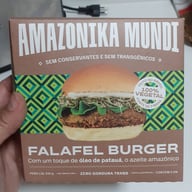 Amazônica Mundi Falafel Burger