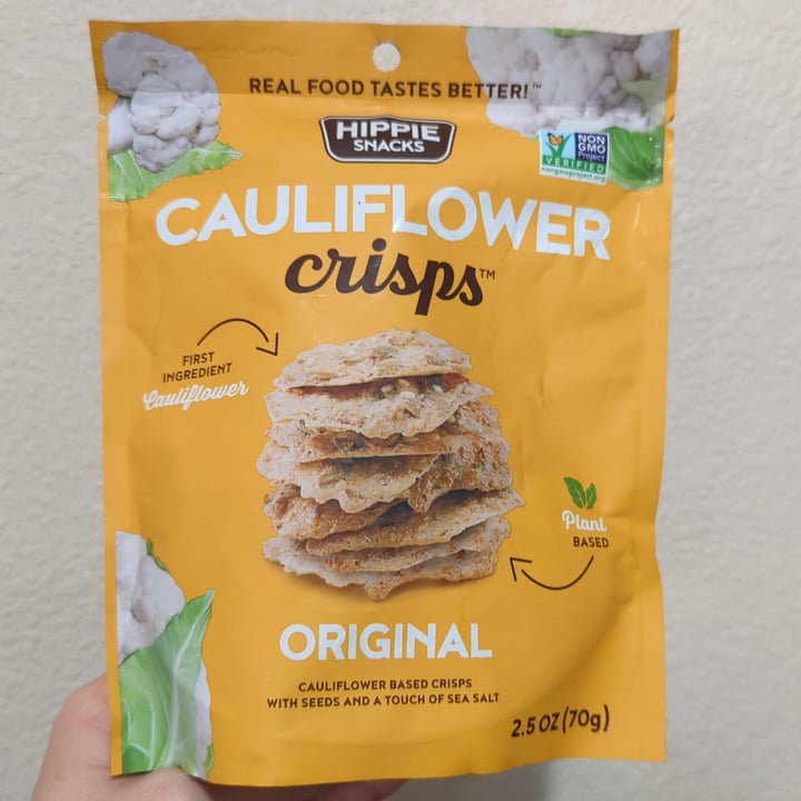 photo of Hippie Snacks Cauliflower Crisps Original shared by @regimack on  10 May 2022 - review