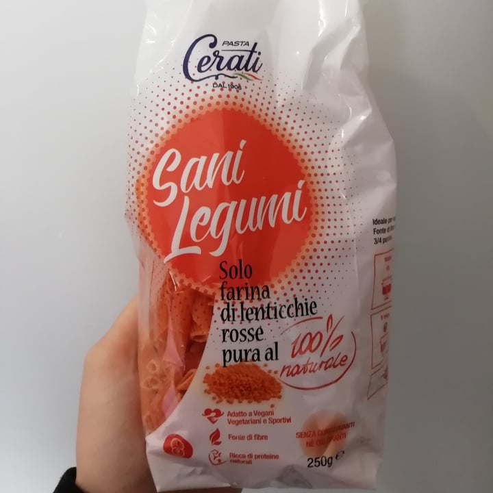review photo of Pasta cerati Penne di lenticchie rosse shared by @disagiada on 05 Oct 2022 - review