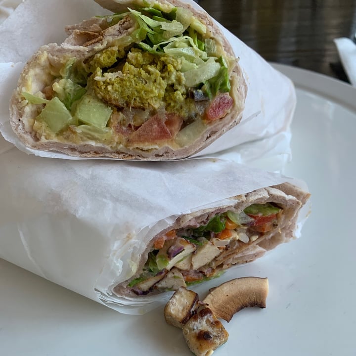 photo of Free Food* Falafel Wrap shared by @kimmartin on  27 May 2021 - review