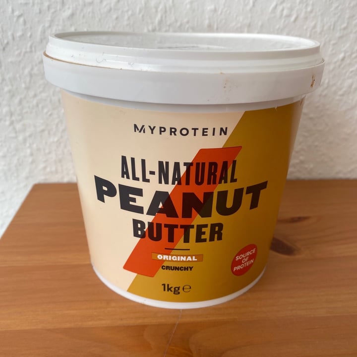 photo of MyProtein All Natural Peanut Butter Original Crunchy shared by @lenilaa on  30 Apr 2020 - review