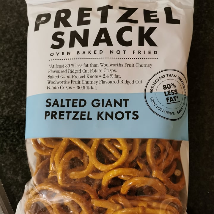 photo of Woolworths Food Pretzel Snack Salted Giant Pretzels Knots shared by @michellebarendse on  09 Aug 2021 - review