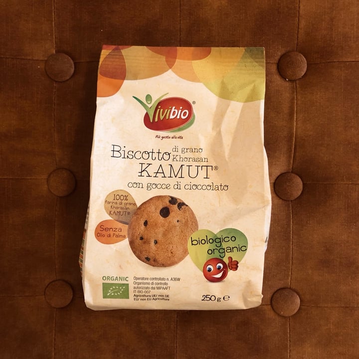 review photo of Vivibio Biscotto di grano khorasan kamut con gocce di cioccolato shared by @elenhikari on 17 Feb 2022 - review