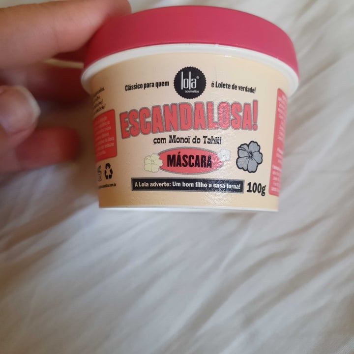 review photo of Lola Cosmetics máscara escandalosa shared by @carladeangelisp on 21 Feb 2022 - review