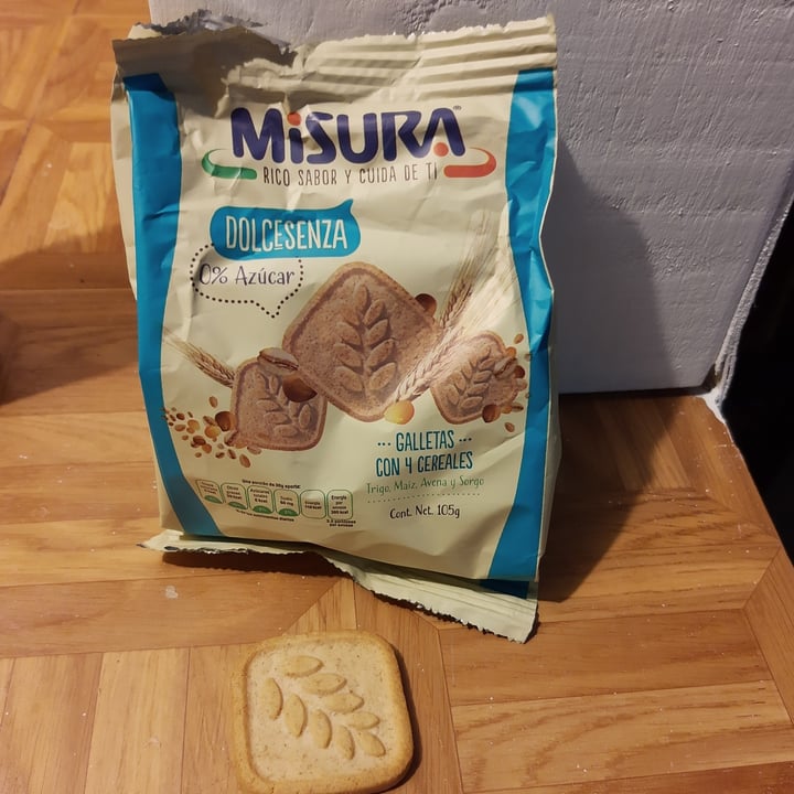 photo of Misura Galletas con Cuatro Cereales - Dolcesenza shared by @monserrattr on  14 Jun 2020 - review