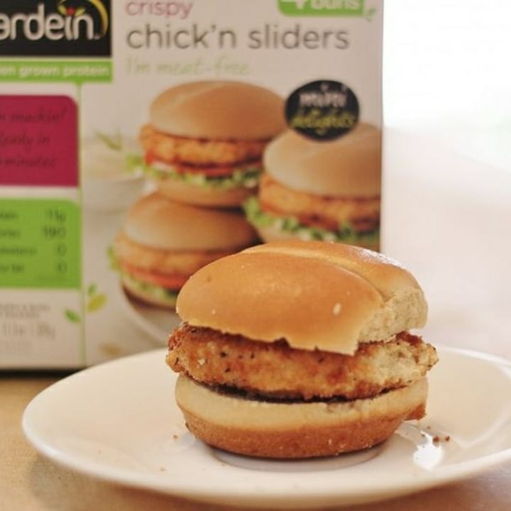 photo of Gardein Crispy Chick’n Sliders shared by @akashajones on  01 Sep 2020 - review
