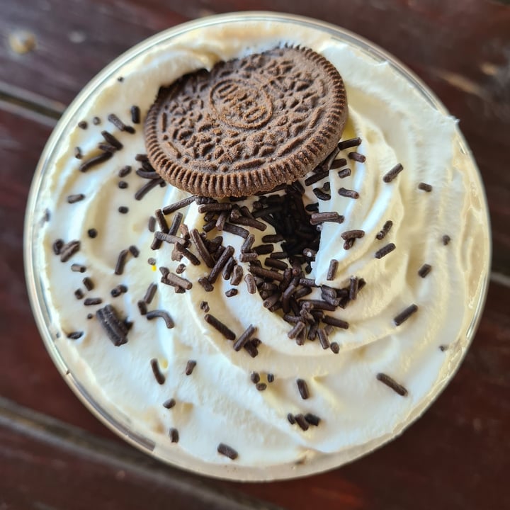 photo of Asher's Corner Cafe @ Ashers Farm Sanctuary Cookie Monster Milkshake shared by @veronicagroen on  31 Jul 2022 - review