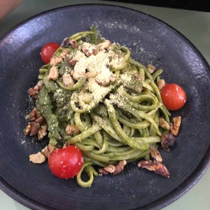 photo of The Green Affair Pasta with pesto shared by @joaoalmeida on  14 Aug 2021 - review