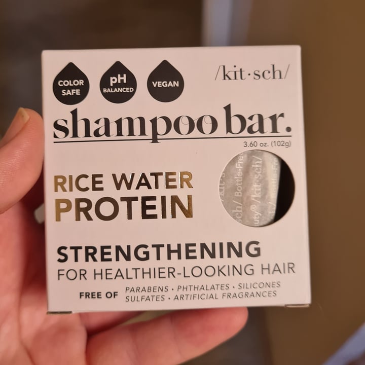 Kitsch Rice Water Protein Shampoo Bar