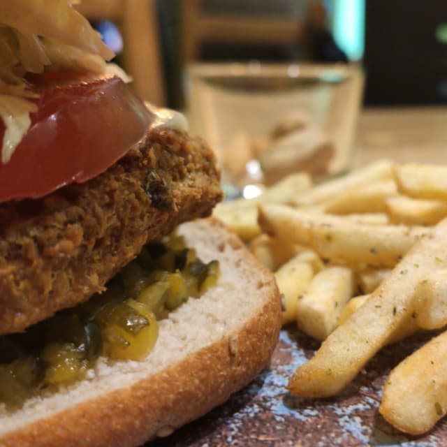Photo of the dish “Hamburguesa Huella”