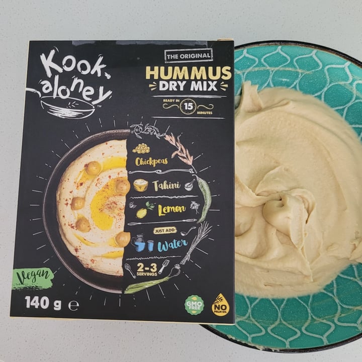 photo of Kookaloney Hummus Dry Mix shared by @simonel on  09 Oct 2022 - review