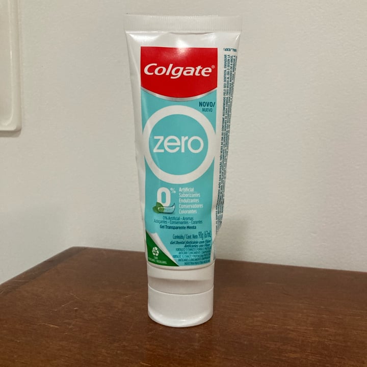 photo of Colgate Zero Gel Transparente Hierbabuena shared by @leonardorm on  06 May 2022 - review