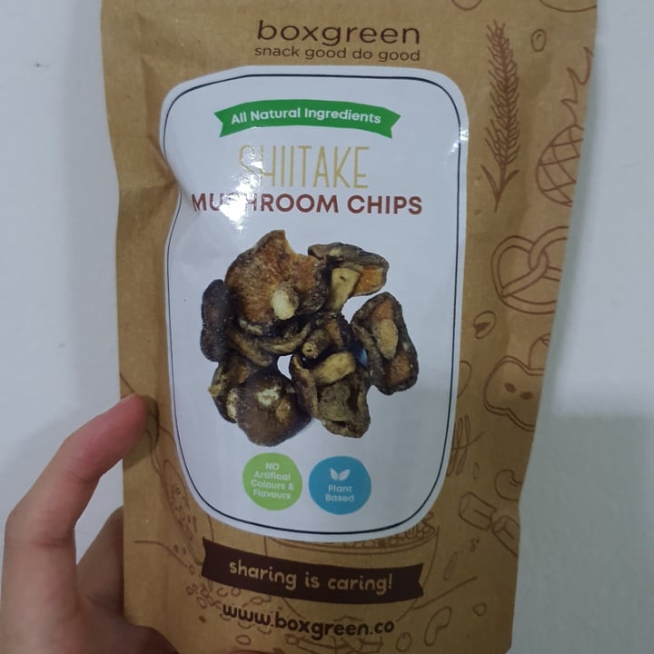 photo of Boxgreen Shiitake Mushroom Chips shared by @frapperya on  16 Apr 2021 - review