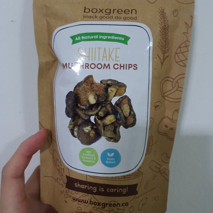 review photo of Boxgreen Shiitake Mushroom Chips shared by @frapperya on 16 Apr 2021 - review