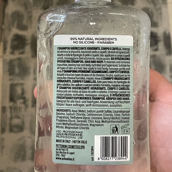 review photo of Echos line B.PUR cleaning, shampoo, hair and body shared by @chiaraan on 30 Apr 2022 - review