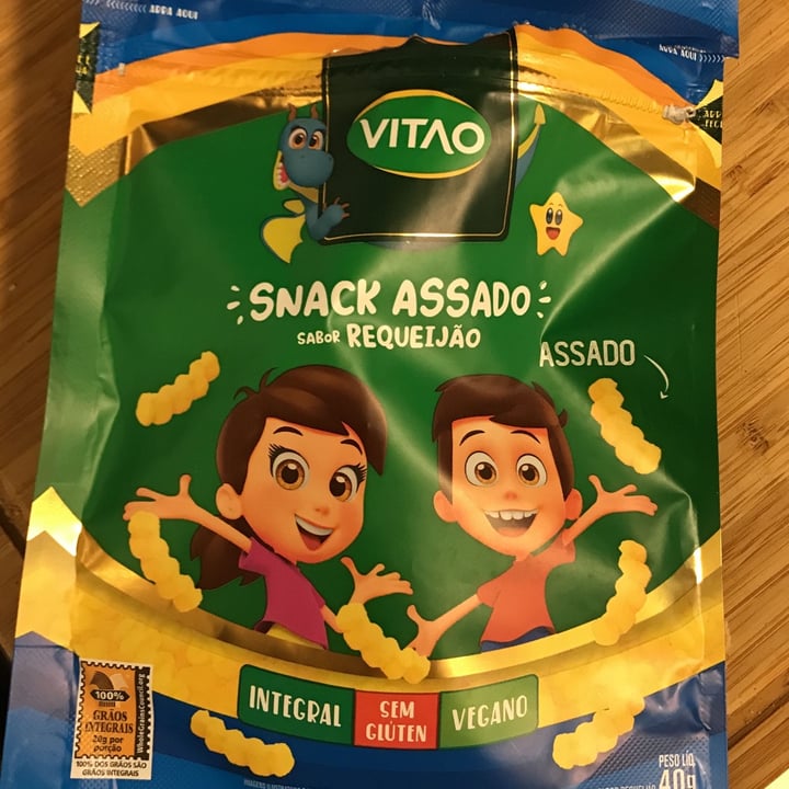 photo of VITAO Snack Assado Sabor Requeijão shared by @mribas on  11 Jul 2022 - review