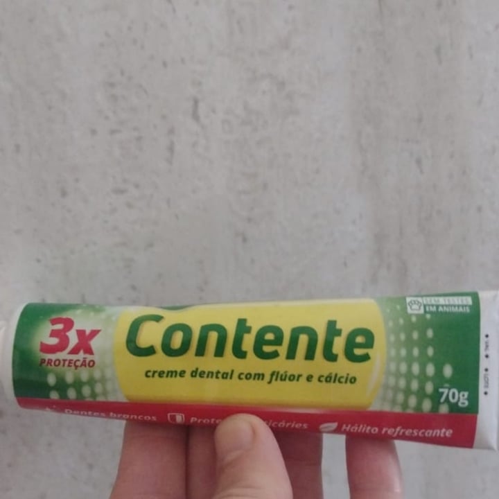 photo of Contente Creme Dental 3x Proteção shared by @pssthler on  13 Sep 2022 - review