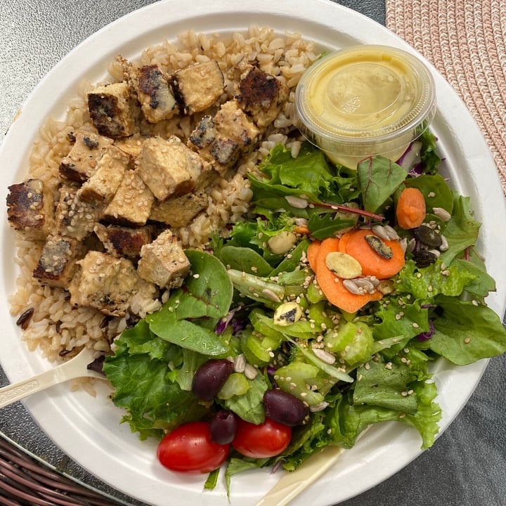 review photo of Sugar Apple Organic Restaurant, Cafe & Market Tofu Salad shared by @divyasandeep on 12 Dec 2020 - review