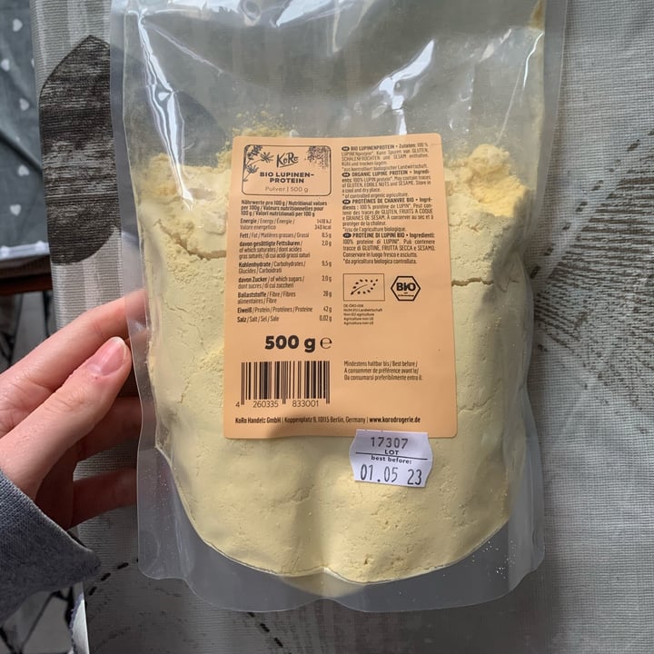 review photo of Koro Farina di lupini shared by @vickybri on 07 Apr 2022 - review