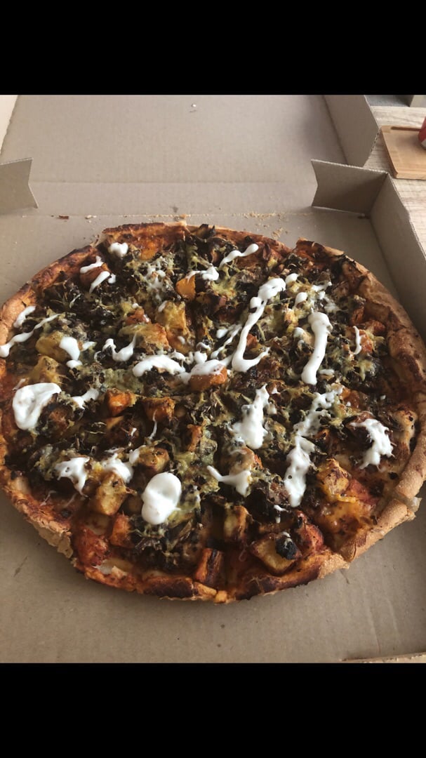 photo of Spagalimis Pizzeria Takeaway Bar Vegan Roast Vege Pizza shared by @kela on  02 Jan 2020 - review