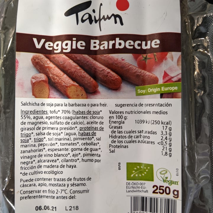 photo of Taifun Veggie Barbecue shared by @pasquito on  24 Mar 2021 - review