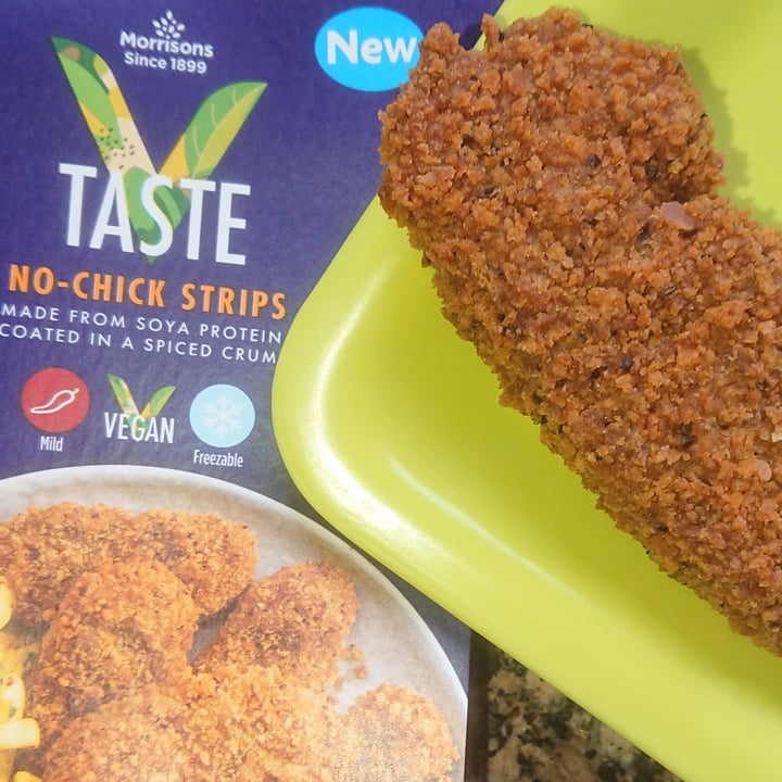 photo of Morrisons No Chick Strips shared by @veggierob on  10 Jun 2020 - review