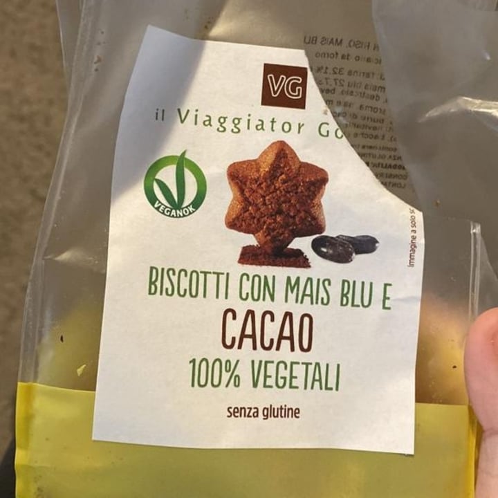 photo of Il Viaggiator Goloso Biscotti con mais blu e cacao shared by @chiaraedo16 on  31 Mar 2022 - review