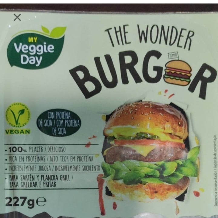 review photo of My veggie day Hamburguesa shared by @plantb on 22 Jan 2022 - review
