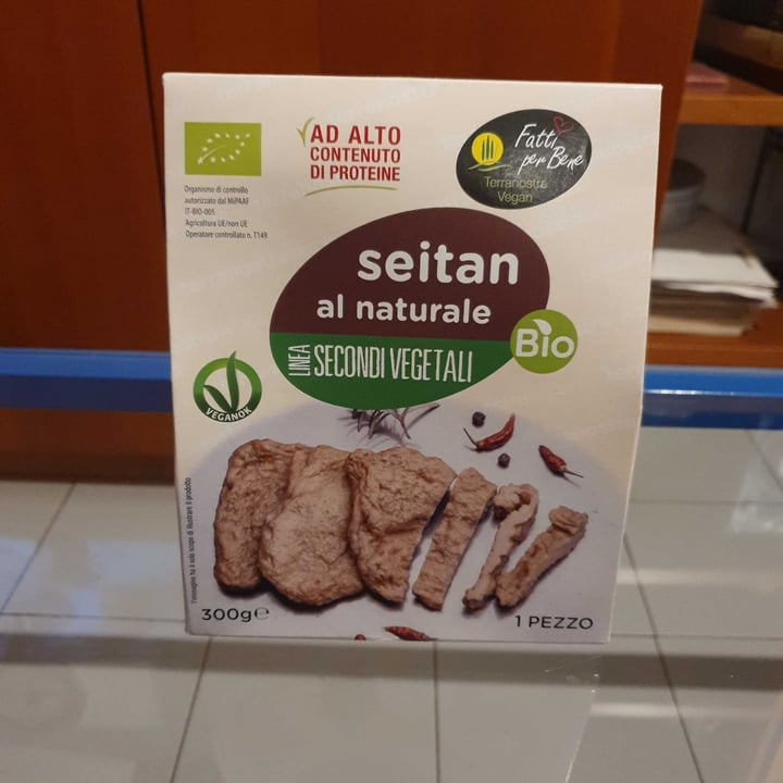 photo of Fatti per bene terranostra vegan Seitan al naturale shared by @rapa on  28 Sep 2022 - review
