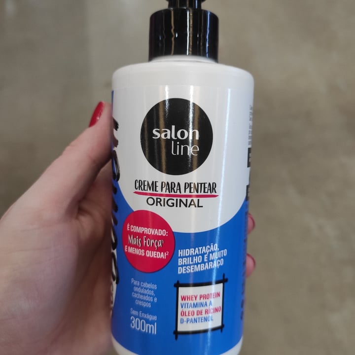 photo of Salon line Creme de cabelo shared by @micheletrevisan on  25 Apr 2022 - review