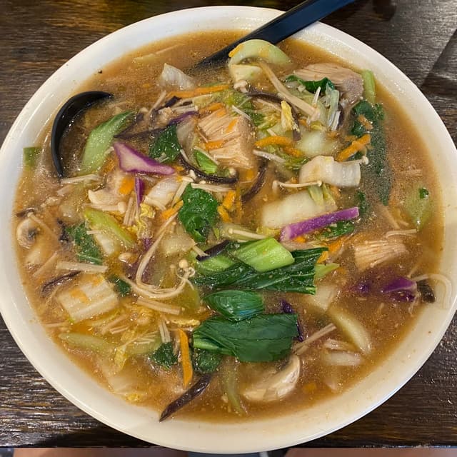 Photo of the dish “Mushroom noodle soup”