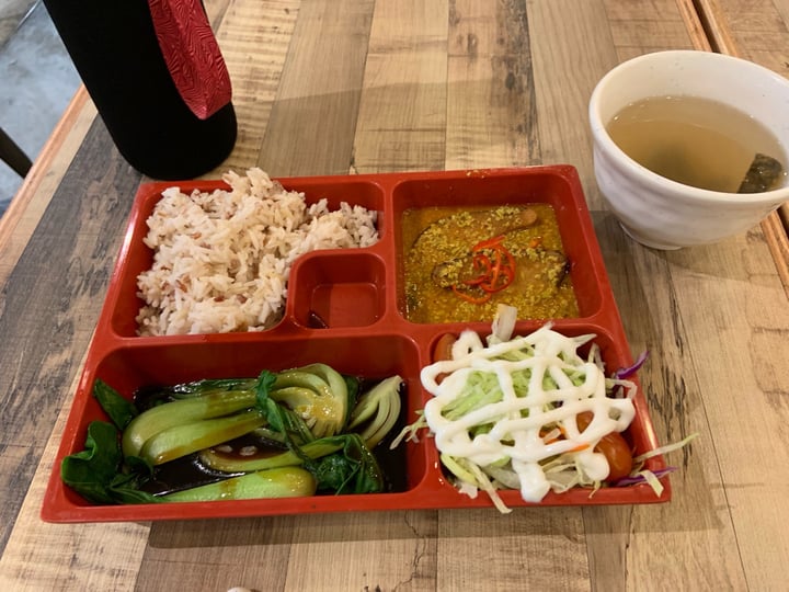 photo of Nature Cafe Veg cod fish bento set shared by @closecontra on  11 Jul 2019 - review