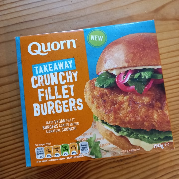 photo of Quorn Crunchy Fillet Burgers shared by @janxr on  28 Dec 2021 - review