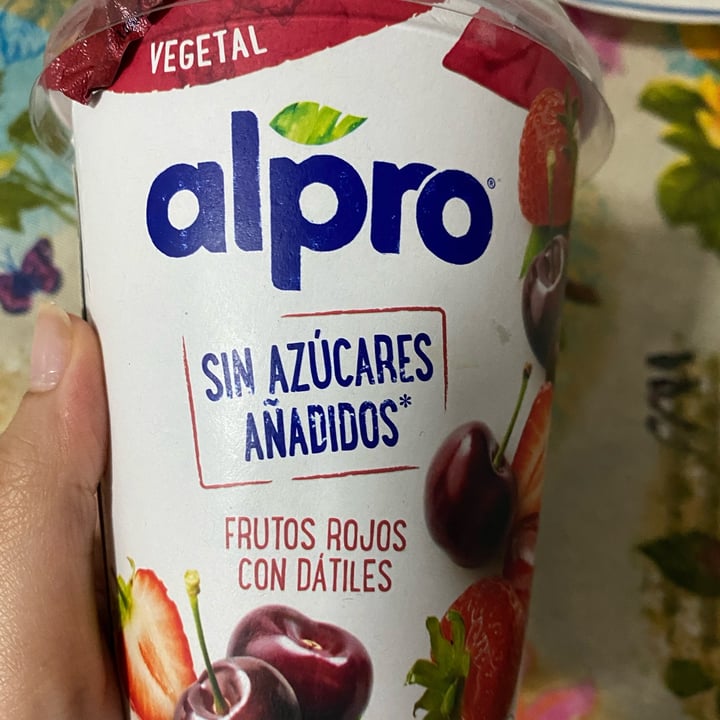 photo of Alpro Red Fruits With Dates (No Added Sugars) shared by @carmengf27 on  09 Apr 2022 - review