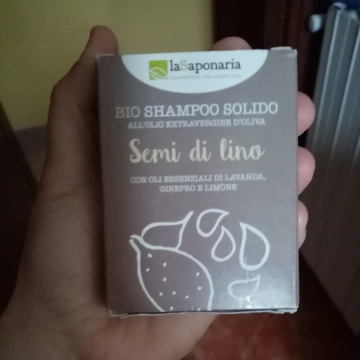 review photo of La Saponaria Doccia shampoo solido ai Semi di lino shared by @fedeale on 11 Apr 2021 - review