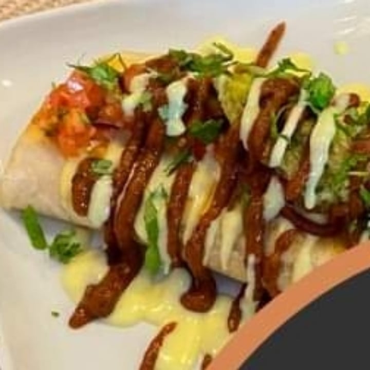 photo of The Quarter Restaurant vegan burrito shared by @skymango76 on  19 Nov 2022 - review