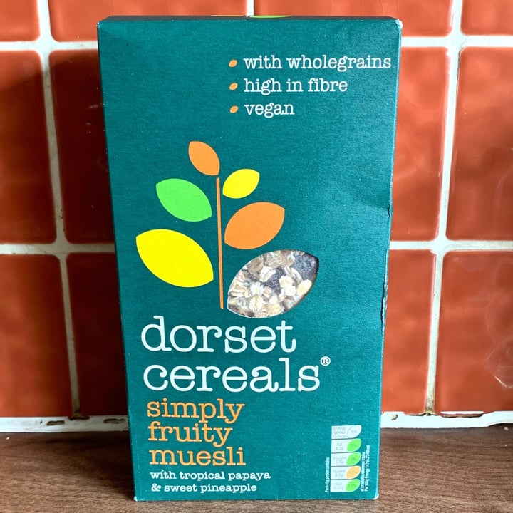 photo of Dorset Cereals Simply Fruity Muesli shared by @vegpledge on  10 Jul 2021 - review