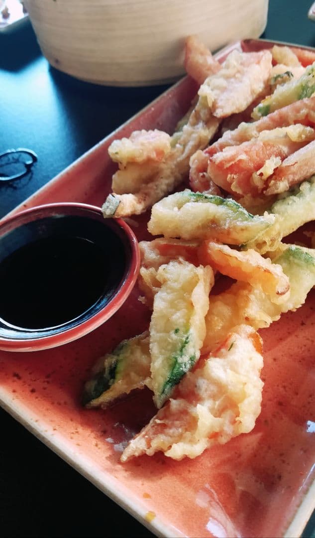Photo of the dish “Tempura De Verduras Con Salsa De Soja”