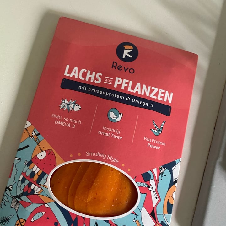 photo of Revo Foods Lachs aus Pflanzen shared by @meluzza on  01 Jul 2022 - review