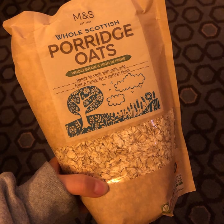 photo of Marks & Spencer Food (M&S) Whole scottish porridge oats shared by @alienwa on  04 Sep 2020 - review